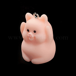 Opaque Resin Pendants&nbsp;RESI-K023-03B