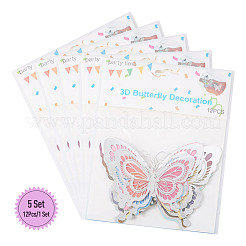PET Wall Sticker&nbsp;AJEW-TAC0028-45B