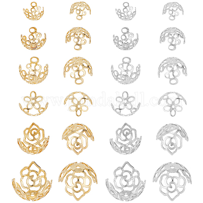 Brass Bead Cap&nbsp;KK-PH0006-05-1
