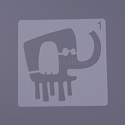 Wholesale Kids Cartoon Plastic Hollow Drawing Stencil - Pandahall.com
