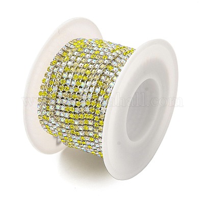 Rhinestone and Iron Cup Chain&nbsp;CH-A007-01B-1