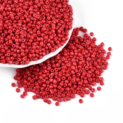 Baking Paint Glass Seed Beads&nbsp;SEED-S002-K5-1