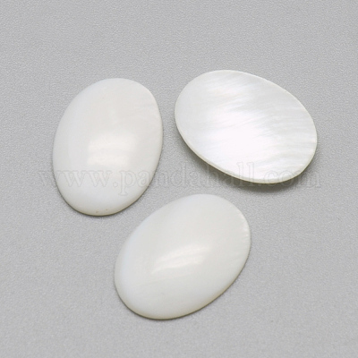 Freshwater Shell Cabochons&nbsp;SSHEL-R042-27-1