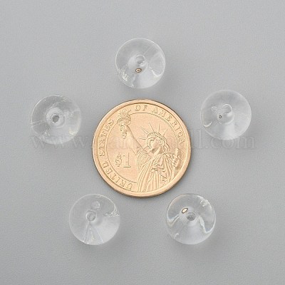 アクリルビーズ  ラウンド  透明  14mm  穴：2mm&nbsp;X-PL528-1