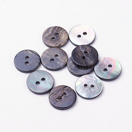 2-Hole Shell Buttons&nbsp;LS-BUTT-L019-02E-1