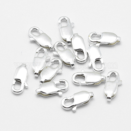 925スターリングシルバーカニカン 長方形 銀 10x5x2mm 穴：1mmの通販