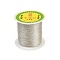 Nylon Thread, with Metallic Cords, Silver, 0.3mm, about 185.91 yards(170m)/roll