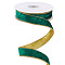 Polyester Ribbon, Single Face Velet, Teal, 1 inch(25mm), about 10.00 Yards(9.14m)/Roll