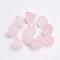 Natural Rose Quartz Cabochons, Cone, 10~11x10~11mm