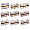 Soap Paper Tag, Soap Wrappers, Rectangle, for Soap Packaging, Lace Pattern, 50x210mm, 9 style, 10pcs/style, 90pcs/set
