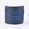 Nylon Braided Threads, Chinese Knotting Cords for Jewelry Making Macrame Craft, Cornflower Blue, 0.8mm, about 49.21 yards(45m)/roll
