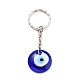 Evil Eye Lampwork Keychain&nbsp;KEYC-JKC00228-01-1