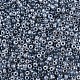 ガラスシードビーズ  セイロン  ラウンド  濃いグレー  12/0  2mm  穴：1mm  約30000個/ポンド&nbsp;SEED-A011-2mm-149-3
