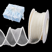 5 Yards Chiffon Wrinkle Ribbon&nbsp;OCOR-WH0070-208C