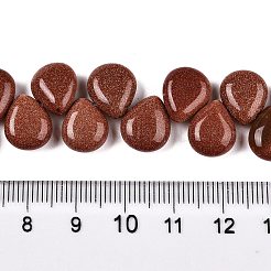 Synthetic Goldstone Beads Strands&nbsp;G-T138-131