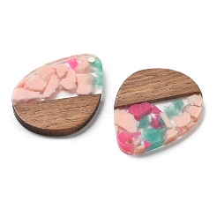 Resin and Walnut Pendants&nbsp;FIND-R051-04G