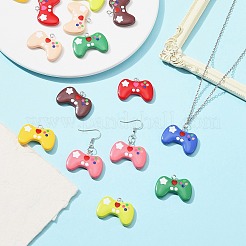 16Pcs 8 Colors Opaque Resin Pendants&nbsp;RESI-CJ0003-77