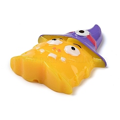 Monster with Witch Hat Halloween Opaque Resin Decoden Cabochons&nbsp;RESI-R446-01S
