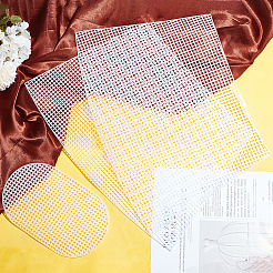 Plastic Mesh Canvas Sheet&nbsp;FIND-WH0420-66A
