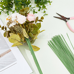 100Pcs Iron Covered with Paper Wire Twist Ties&nbsp;AJEW-SP0003-70B