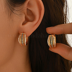 Brass Ring Hoop Earrings&nbsp;CL2799