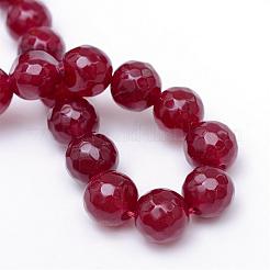 Natural White Jade Bead Strands&nbsp;G-R346-10mm-02
