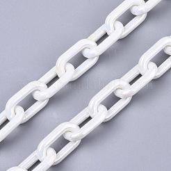 Acrylic Opaque Cable Chains&nbsp;PACR-N009-002J