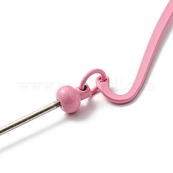Iron & Alloy Bookmarks with Beadable Bar Pendant&nbsp;AJEW-G055-02B
