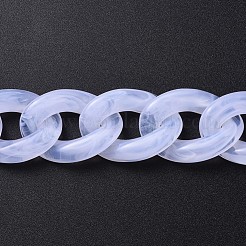 Acrylic Curb Chains&nbsp;AJEW-JB00505