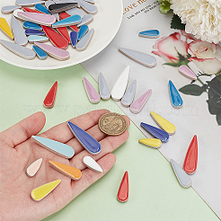 Porcelain Cabochons&nbsp;PORC-WH0010-07