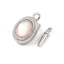 Dyed Natural Shell Box Clasps&nbsp;SH-CBAFA4F-04P