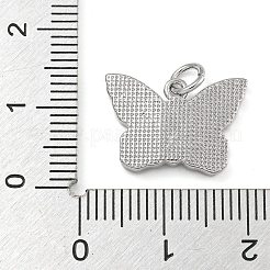 Brass Pendants with Shell and Jump Rings&nbsp;KK-D534-01P