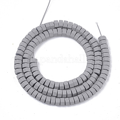 Spray Painted Non-magnetic Synthetic Hematite Beads Strands&nbsp;G-T116-27-11