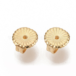 Brass Ear Nuts&nbsp;X-KK-T048-002GB-02-NF