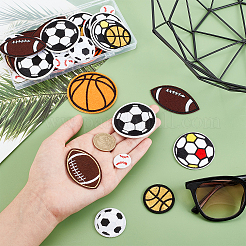 48Pcs 8 Style Computerized Embroidery Cloth Iron On/Sew On Patches&nbsp;DIY-PH0006-79