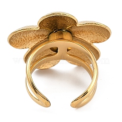 304 Stainless Steel Open Cuff Rings&nbsp;RJEW-A049-01I-G