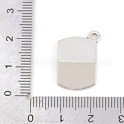 合金ペンダント  コンピューターチャーム  アンティークシルバー  21x14.5x2.5mm  穴：2mm&nbsp;FIDN-B066-03D-AS