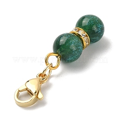 Resin Round Pendant Decorations&nbsp;HJEW-JM01150