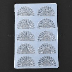 Fan Food Grade Silicone Molds&nbsp;DIY-I058-04