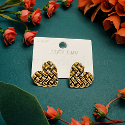 Brass Stud Earrings for Women&nbsp;MH7259-1