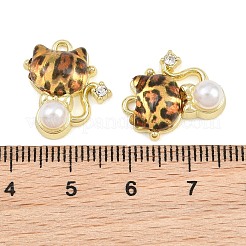 Alloy Resin Pendants&nbsp;RB-CBA415D-32G