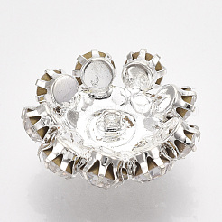 Silver Color Plated Brass Shank Buttons&nbsp;X-RB-S066-09S-08