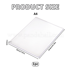 Silicone Reusable Gel Printing Plate for Arts and Crafts&nbsp;DRAW-WH0007-006B
