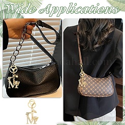 Alloy Rhinestone & Iron Keychain&nbsp;KEYC-YW00279-04