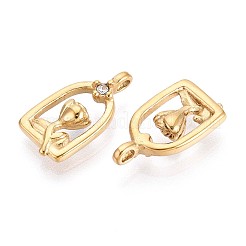 304 Stainless Steel Pendants&nbsp;STAS-N109-195G