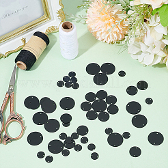 300Pcs 3 Styles Acrylic Mirror Sew on Rhinestones&nbsp;FIND-WR0012-08A