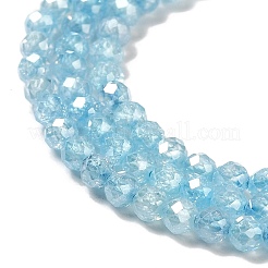 Cubic Zirconia Bead Strands&nbsp;ZIRC-C006-01B-08