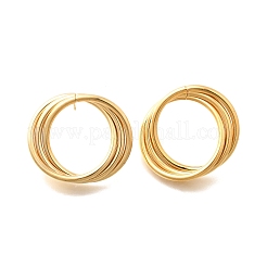 201 Stainless Steel Stud Earrings&nbsp;EJEW-Q026-01G