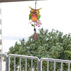 1Pc Spray Painted Iron Wind Chimes&nbsp;HJEW-GF0001-32