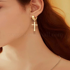 6Pcs 3 Colors 04 Stailess Steel Cuff Earrings&nbsp;EJEW-LP0007-055